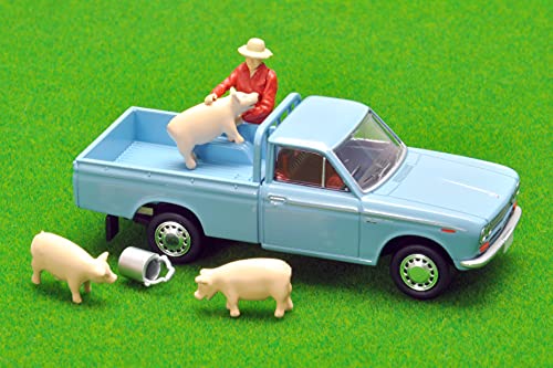 TOMICA LIMITED VINTAGE LV-195b 1/64 DATSUN TRUCK 1500DX w/ Figure 314967 NEW_6