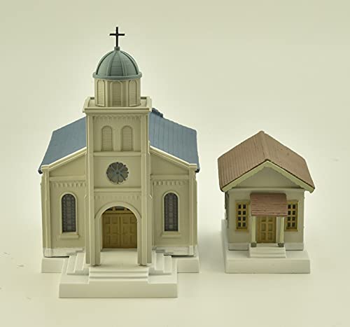 N Gauge 1/150 DIORAMA COLLECTION DIOCOLLE 051-4 Church at Beach B4 319245 NEW_3