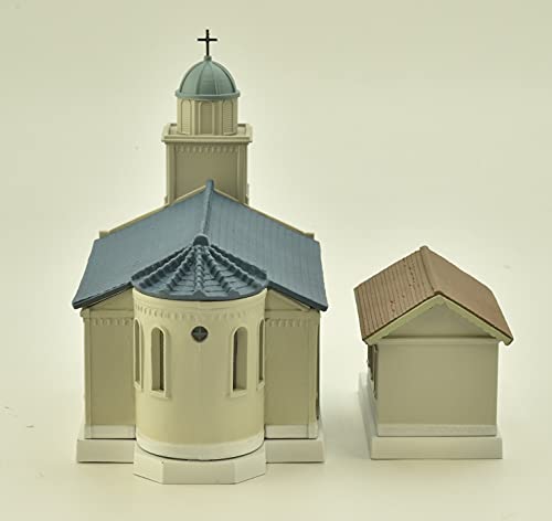 N Gauge 1/150 DIORAMA COLLECTION DIOCOLLE 051-4 Church at Beach B4 319245 NEW_4