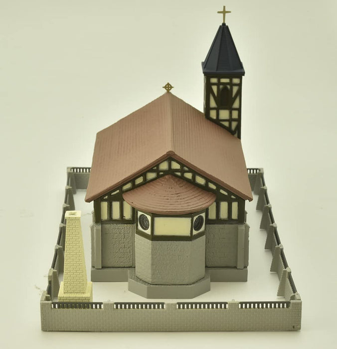 N Gauge 1/150 DIORAMA COLLECTION DIOCOLLE 052-3 Church at Highlands C3 319252_4