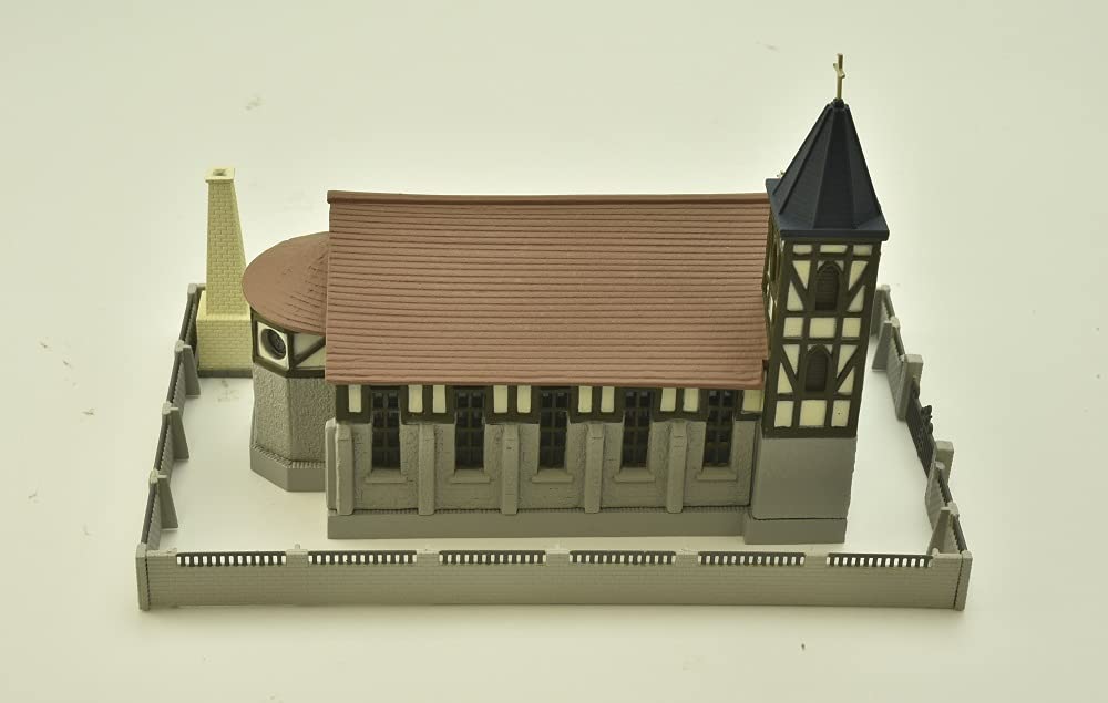 N Gauge 1/150 DIORAMA COLLECTION DIOCOLLE 052-3 Church at Highlands C3 319252_5