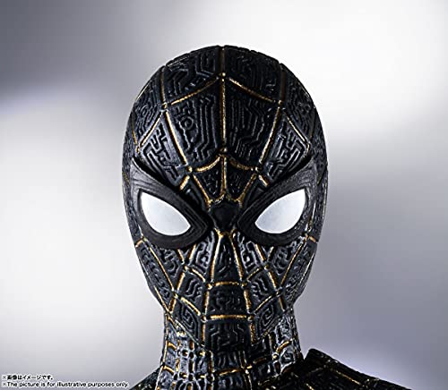 S.H.Figuarts Spider-Man [Black & Gold Suit] (Spider-Man: No Way Home) 150mm NEW_5