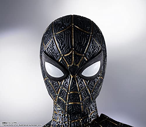 S.H.Figuarts Spider-Man [Black & Gold Suit] (Spider-Man: No Way Home) 150mm NEW_6