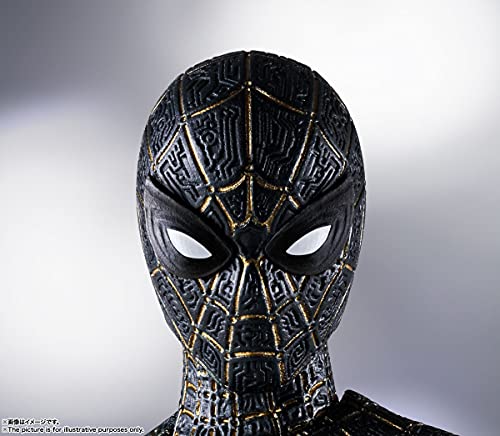 S.H.Figuarts Spider-Man [Black & Gold Suit] (Spider-Man: No Way Home) 150mm NEW_7