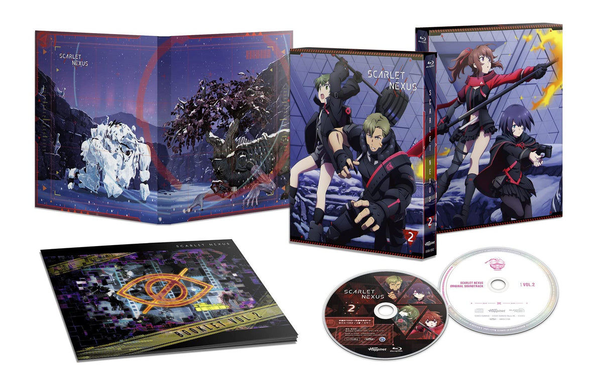 SCARLET NEXUS Vol.2 Standard Edition Blu-ray+Soundtrack CD+Booklet BIX —  akibashipping