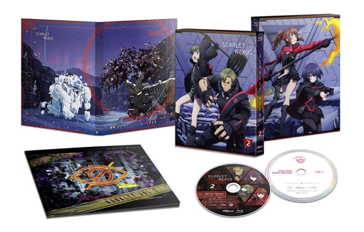 SCARLET NEXUS Vol.2 Standard Edition Blu-ray+Soundtrack CD+Booklet BIXA-1352 NEW_1