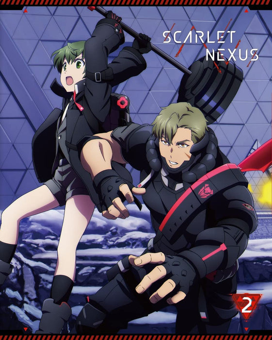 SCARLET NEXUS Vol.2 Standard Edition Blu-ray+Soundtrack CD+Booklet BIXA-1352 NEW_2