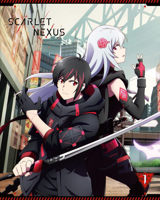 SCARLET NEXUS Vol.1 First Limited Edition Blu-ray+Soundtrack CD+Book BIXA-1351_2