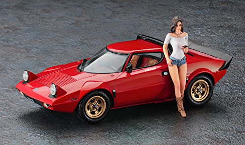 Hasegawa 1/24 LANCIA STRATOS HF STRADALE w/ITALIAN GIRL'S FIGURE Kit 20543 NEW_4