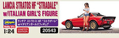 Hasegawa 1/24 LANCIA STRATOS HF STRADALE w/ITALIAN GIRL'S FIGURE Kit 20543 NEW_5