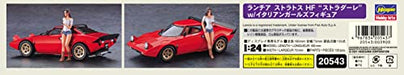 Hasegawa 1/24 LANCIA STRATOS HF STRADALE w/ITALIAN GIRL'S FIGURE Kit 20543 NEW_6