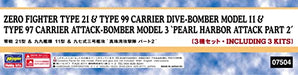Hasegawa 1/48 PEARL HARBOR ATTACK PART 2 INCLUDING 3 KITS Model kit 07504 NEW_4