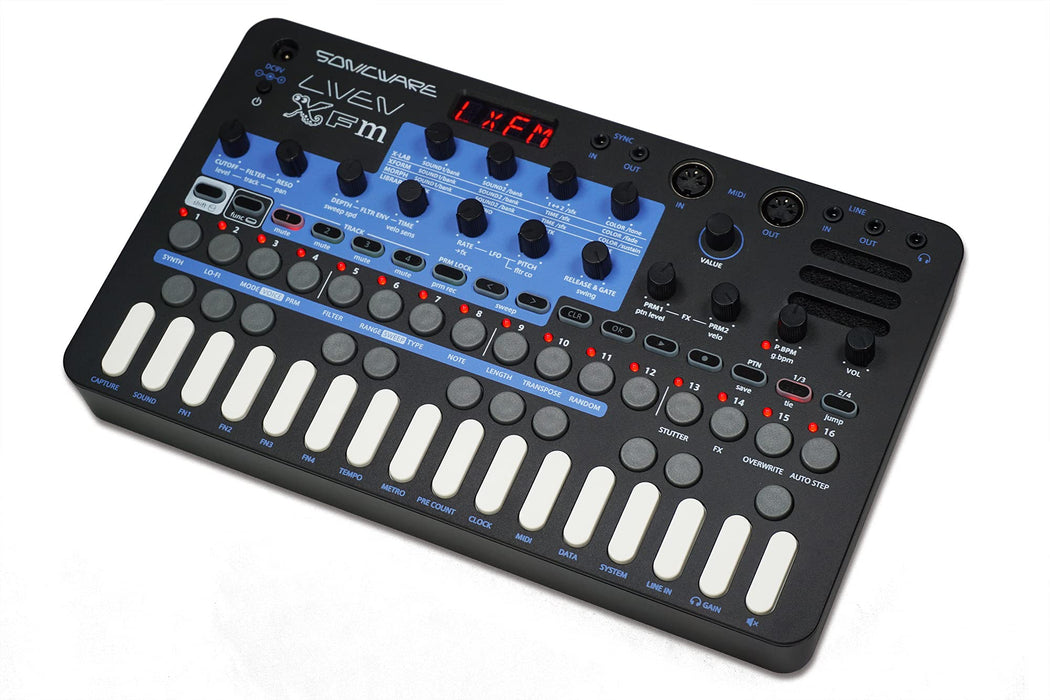 SONICWARE LIVEN XFM LVN-020 Sonicware Compact Synthesizer Step Sequencer NEW_2