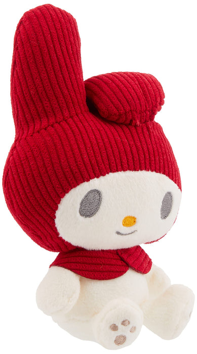 70's Corduroy Bean Plush Doll MY MELODY SANRIO 166319-21 Polyester H16xW9xD7cm_2