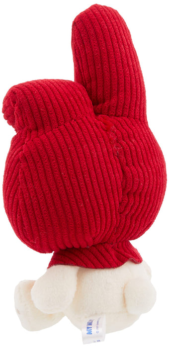 70's Corduroy Bean Plush Doll MY MELODY SANRIO 166319-21 Polyester H16xW9xD7cm_3