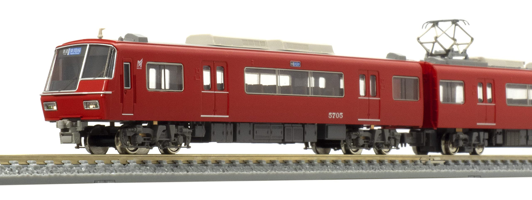 Green Max N Gauge Meitetsu 5700 Series 5705 Formation 4-Car Set Powered 31545_1