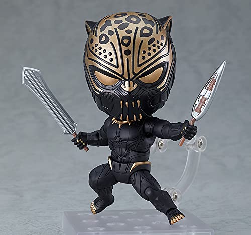 Nendoroid 1704 Black Panther Erik Killmonger Painted ABS&PVC Action Figure NEW_2