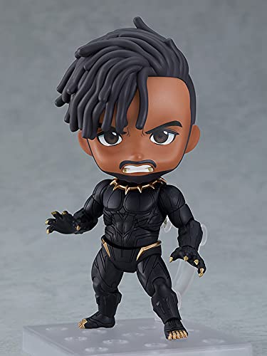 Nendoroid 1704 Black Panther Erik Killmonger Painted ABS&PVC Action Figure NEW_3