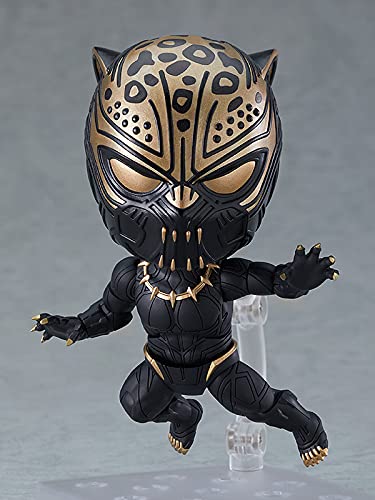 Nendoroid 1704 Black Panther Erik Killmonger Painted ABS&PVC Action Figure NEW_6