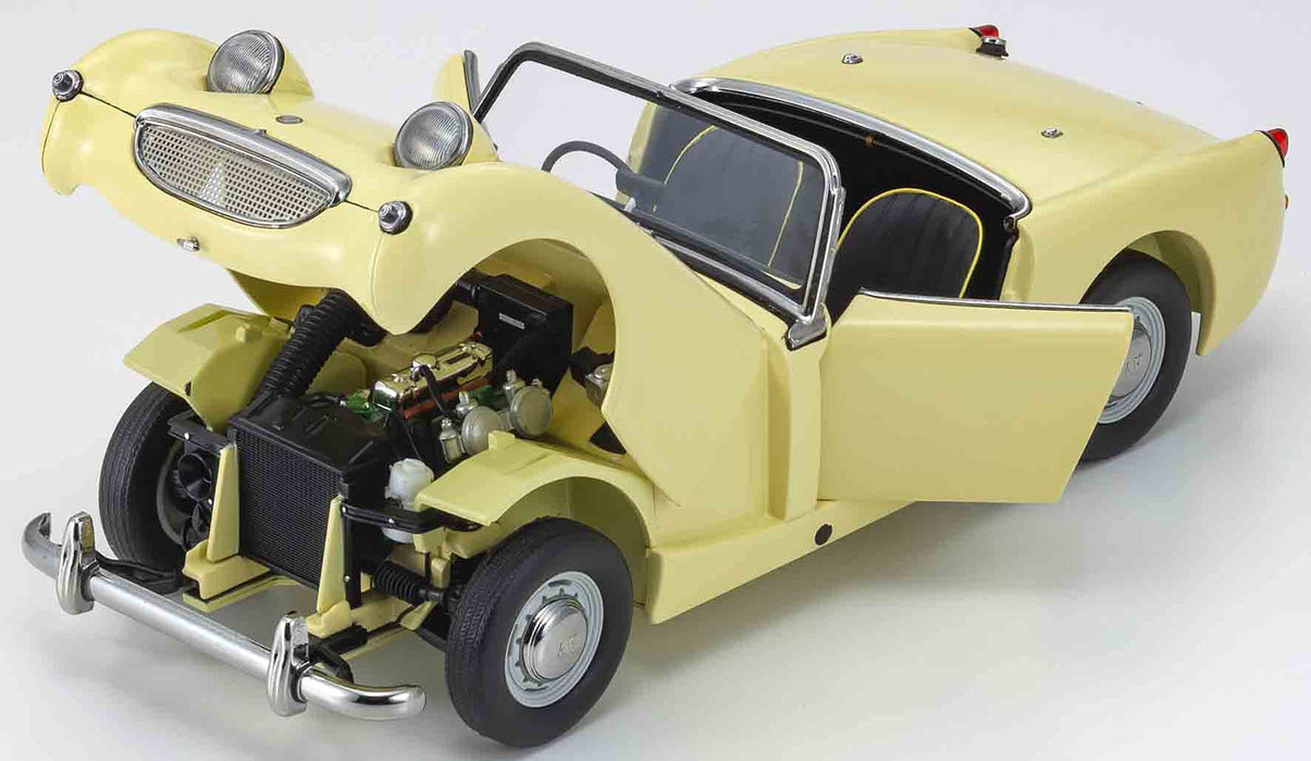 Kyosho Original 1/18 Austin Healey Sprite Primrose Yellow KS08953PY Model Car_6