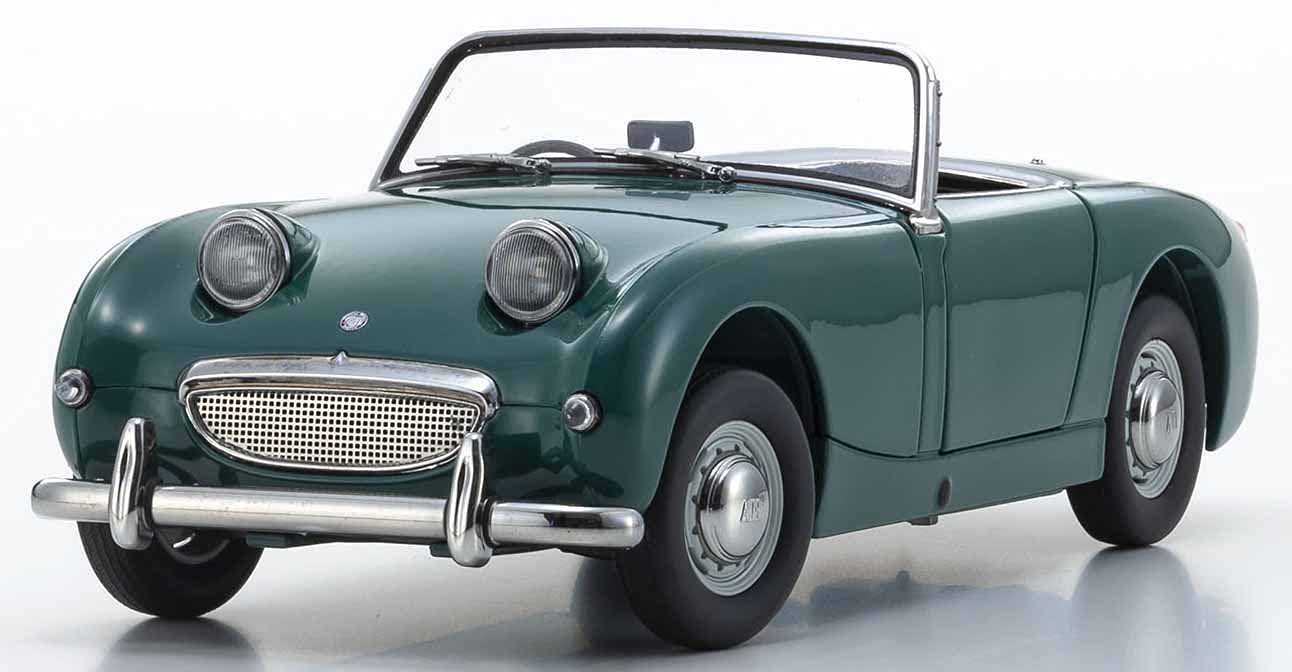 Kyosho Original 1/18 Austin Healey Sprite Leaf Green KS08953LG Diecast Model Car_3