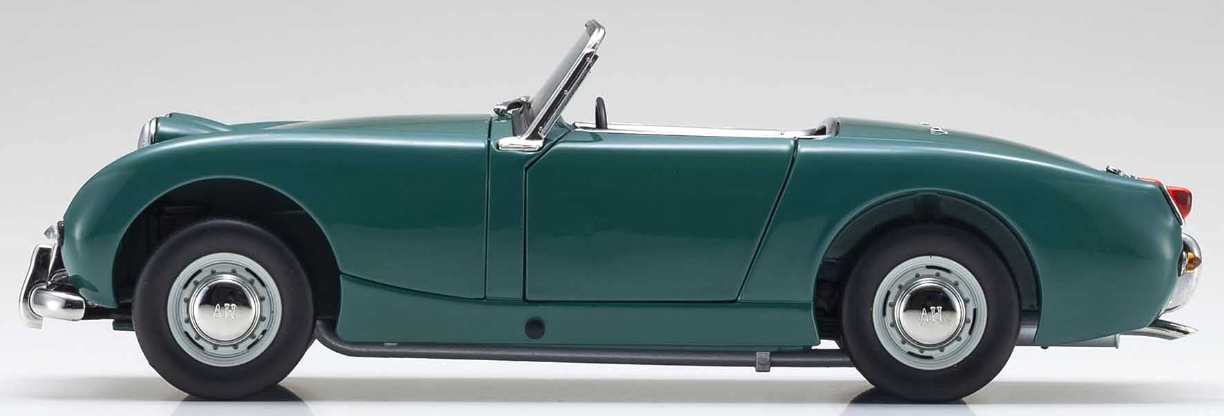Kyosho Original 1/18 Austin Healey Sprite Leaf Green KS08953LG Diecast Model Car_4