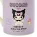 Sanrio Kuromi Mug Cup 220ml porcelain Microwave Safe 10.3x7.2x8.2cm 033642 NEW_5