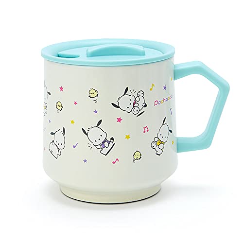 Sanrio Pochacco Stainless Mug Cup With Lid Vacuum double structure 350ml NEW_1