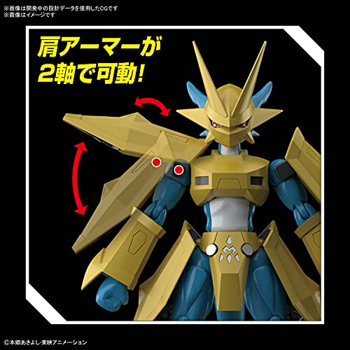 Figure-rise Standard Digimon Adventure Magnamon (Plastic model) Painted NEW_4