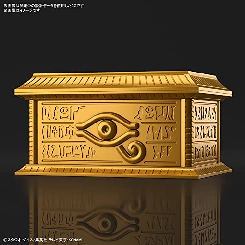 Ultimagear Yu-Gi-Oh! Millennium Puzzle Gold Sarcophagus (Plastic model) Painted_2