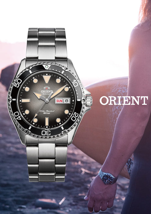 ORIENT SPORTS RN-AA0810N Black Automatic Mechanical Diver 200m Men Watch NEW_3