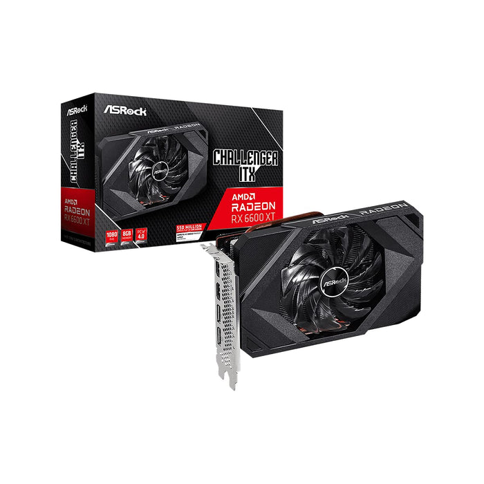 ASROCK AMD RADEON RX6600XT Graphic board GDDR6 8GB RX6600XT CLI 8G HDMI NEW_1