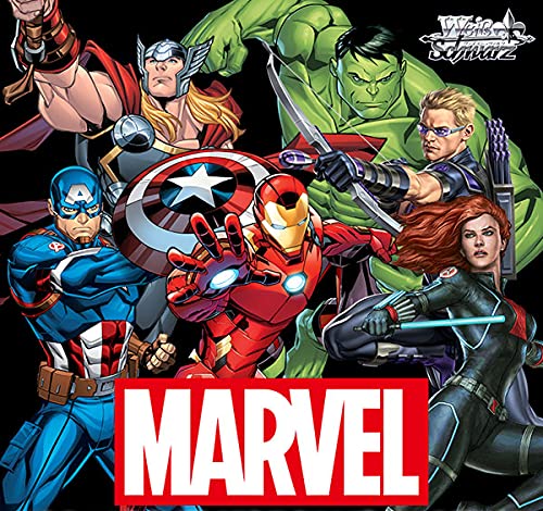 BUSHIROAD Weiss Schwarz Trial Deck+(Plus) Marvel Avengers 50 cards Deck NEW_1