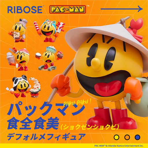 Ribose Pac-Man Syokuzensyokubi Series (Set of 6) PVC&ABS Trading Figure NEW_2