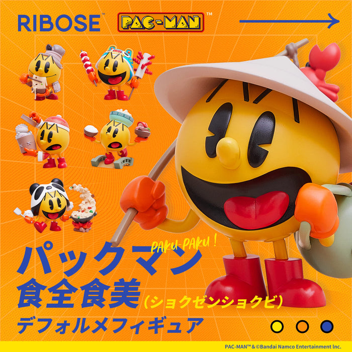 Ribose Pac-Man Syokuzensyokubi Series (Set of 6) PVC&ABS Trading Figure NEW_2