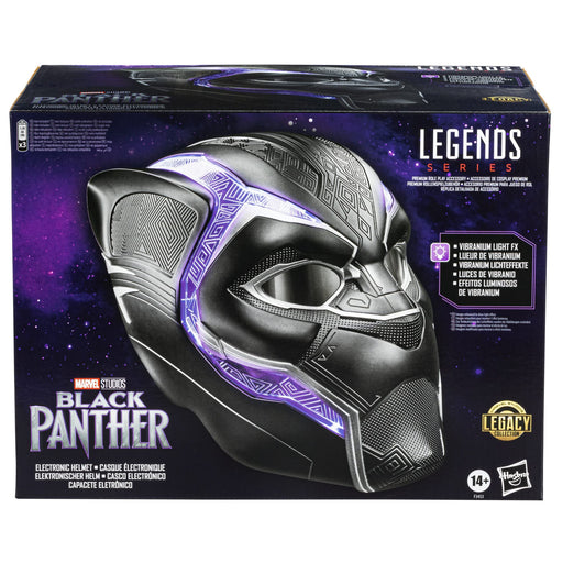 MARVEL Black Panther Premium Electronic Helmet Light Effects cosplay F3453 NEW_2