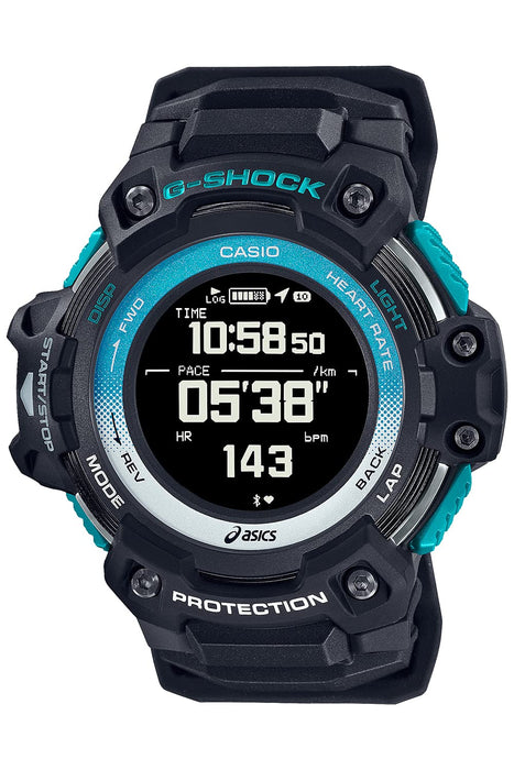 CASIO G-Shock X asics GSR-H1000AST-1JR Men's Watch Black GPS pedometer USB NEW_1