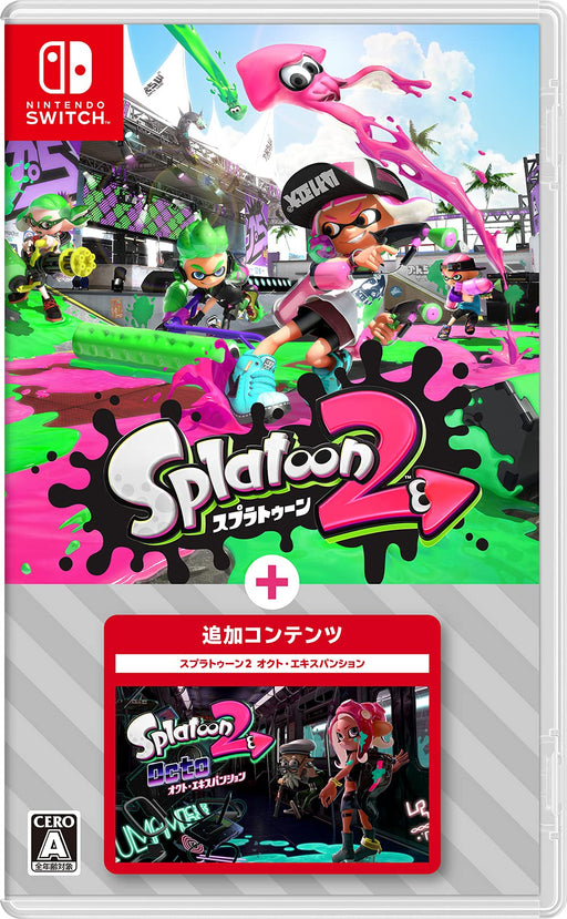 Splatoon 2 + Octo Expansion -Nintendo Switch HAC-P-AAB6H Action Game NEW_1