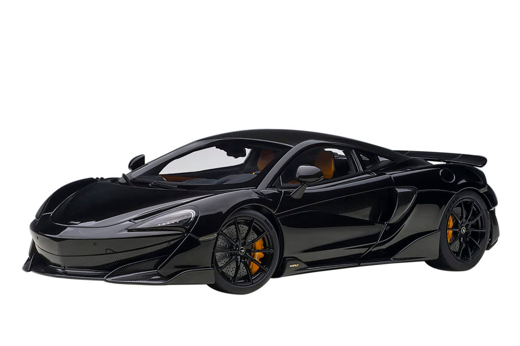 AUTOart 1/18 McLaren 600LT Black Carbon Roof 76081 Composit Diecast Model Car_1