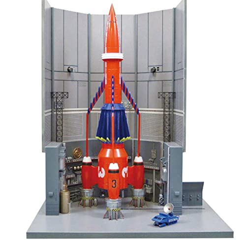 AOSHIMA Thunderbirds No.12 Thunderbirds 3 & Launch Bay 1/350scale Plastic model_1