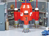 AOSHIMA Thunderbirds No.12 Thunderbirds 3 & Launch Bay 1/350scale Plastic model_4