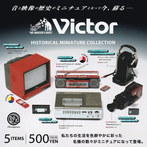 Kenelepant Victor Historical Miniature Collection Set of 5 Complete Gashapon Toy_1