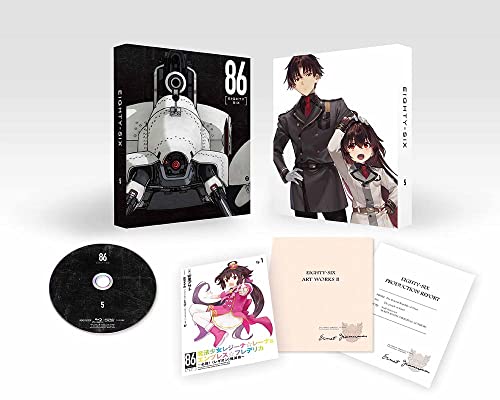 86 Eighty Six Vol.5 First Limited Edition Blu-ray+Novel Booklet+Case ANZX-15869_3