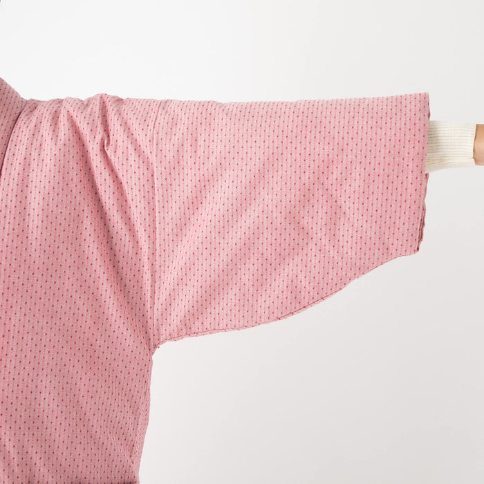 Japanese Warm Wear Kimono Hanten Winter Jacket for Women Pink Made in Japan NEW_5