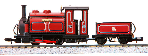 Narrow Gauge KATO / PECO OO-9 Small England Princess Red Train 51-201A NEW_2