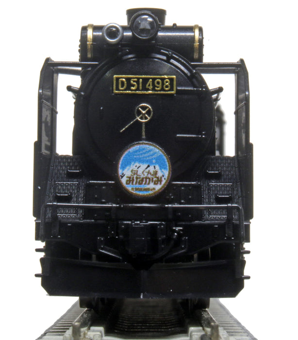 KATO N Gauge Steam Locomotive D51-498 equipped auxiliary light 1-Car 2016-A NEW_5