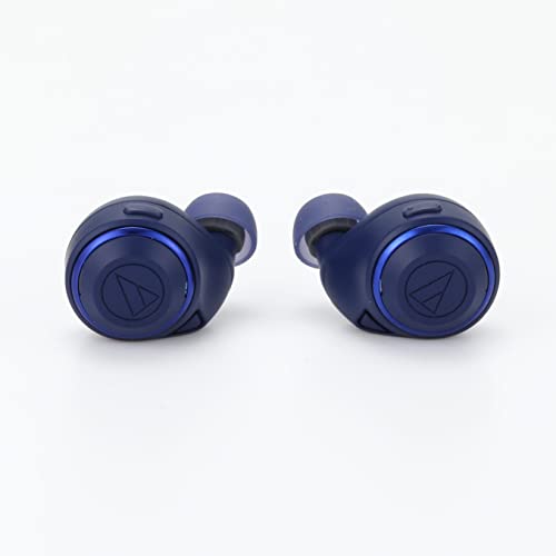 audio-technica ATH-CKS50TW Wireless Earphones Bluetooth5.2 Noise Cancel Blue NEW_2