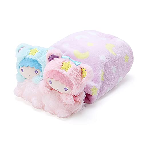 Sanrio Little Twin Stars Stuffed Toy Plush Cushion Blanket Shawl 056758 NEW_2