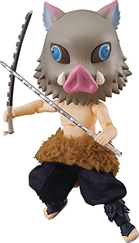 Nendoroid Doll Demon Slayer: Kimetsu no Yaiba Inosuke Hashibira Figure 140mm NEW_1