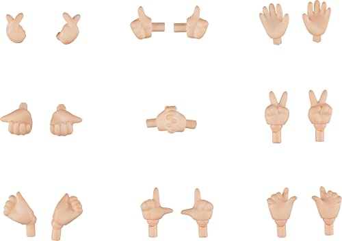Nendoroid Doll: Hand Parts Set 02 (Color: Almond Milk) Figure ABS&PVC G12654 NEW_1